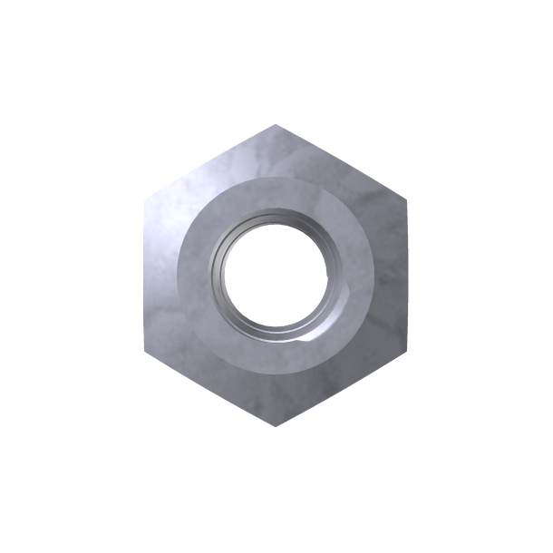 Hexagon nuts WOF30 | Length: 30 mm